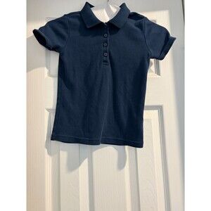 Wonder Nation Navy Polo Shirt – Size S (6‑6X) – Short Sleeve